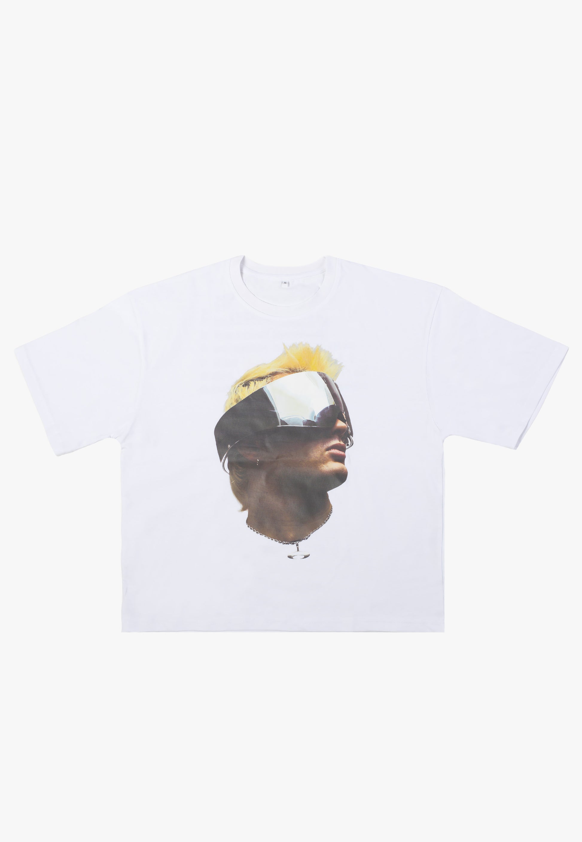 Ski Aggu - FACE White - T-Shirt | Men-Image